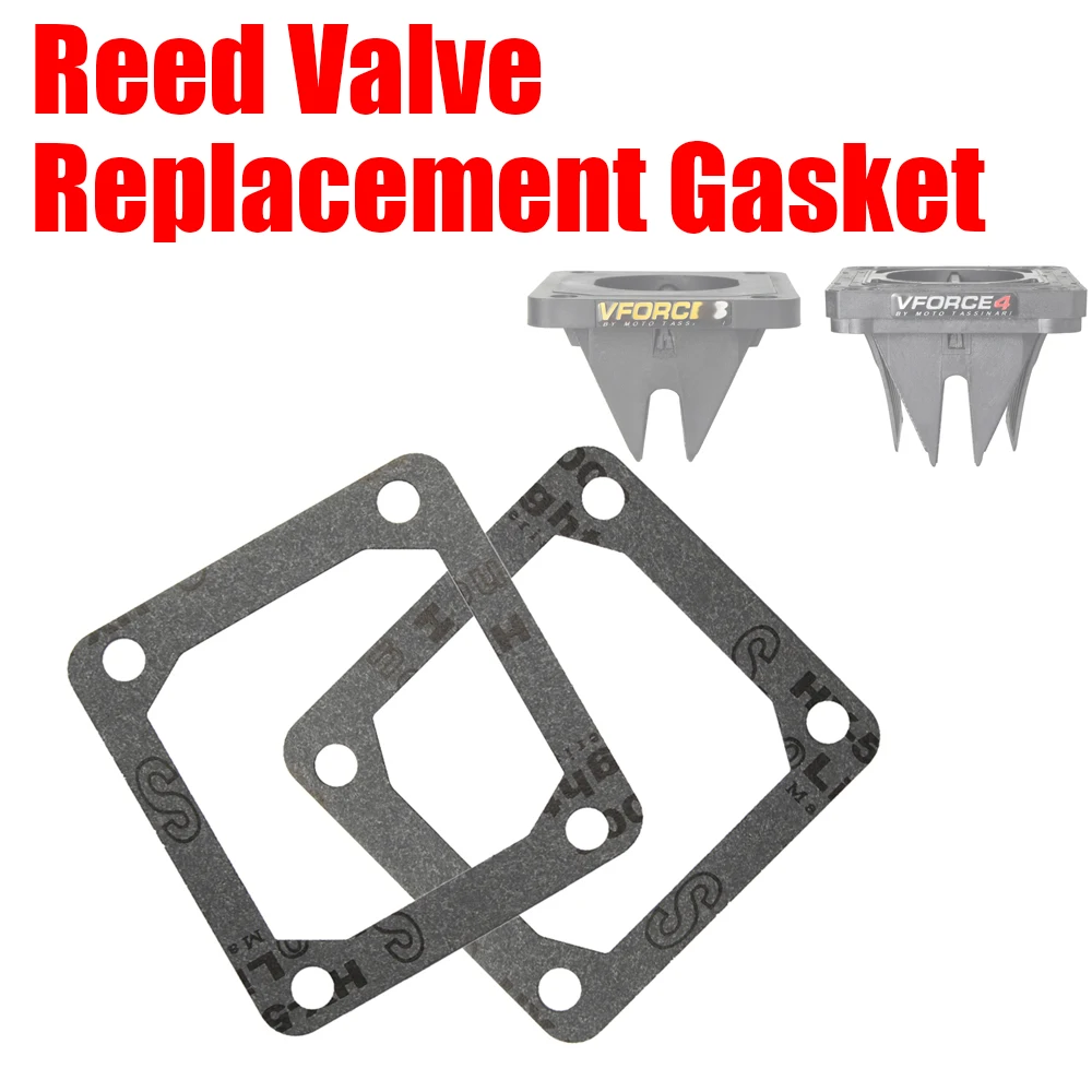 2pcs/1pcs Gasket G4144-K Replacement Reed Valve For Vforce Yamaha BANSHEE350/YZF/RZ350/YZF350/YFZ350/RZ350/DT175/YZ125/RX135 ATV vforce v4145 reed valve for vforce 4 yamaha blaster atv v4145 yfs200 and dt 200r