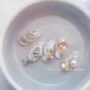 10pcs Summer Mermaid Conch Shell Starfish Nail Art Parts Zircon Crystal Manicure Nails Accesorios Supplies Decorations Charms 2