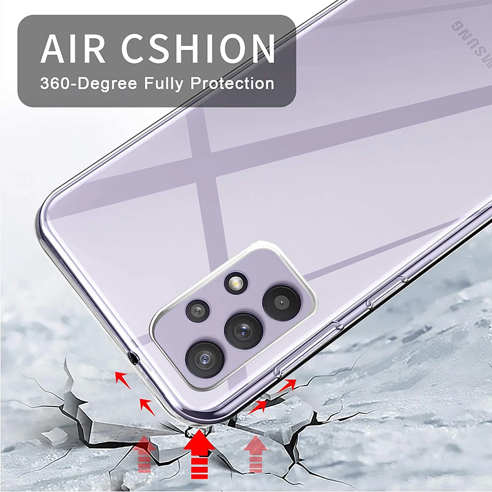 Transparent Shockproof Ultra Thin Soft Case Cover