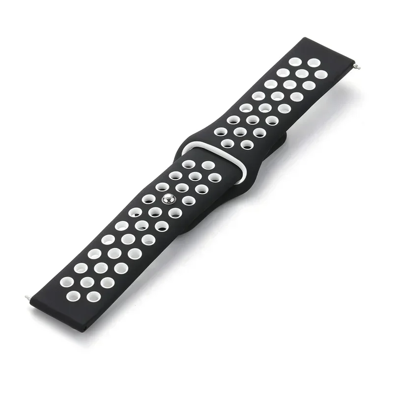Silicone Sport Wristband - 20mm/22mm Strap in Multiple Colors
