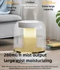 2.5L Humidifier USB Double Spray Home Dormitory Office Bedroom Desktop with Small Night Light Constant Temperature Aromatherapy 4