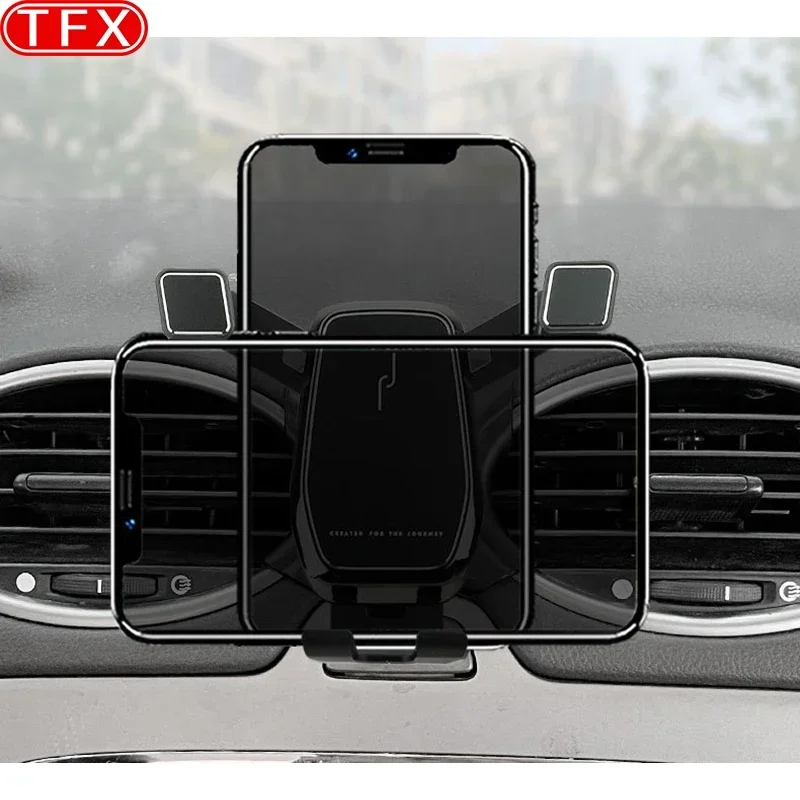 Car Mobile Phone Holder Air Vent Mount Gravity Bracket Stand For Ford Focus MK2 2005-2011