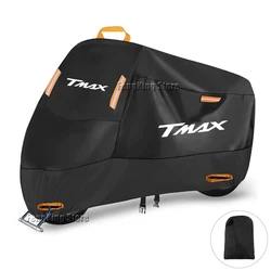 Waterproof Outdoor Motorcycle and Scooter UV Protector Cover - XXL XL  200cm (Black)