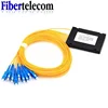 Ftth SC UPC 1x2 1x4 1x8  PLC Single Mode Fiber Optical Splitter FBT Optical Coupler 6