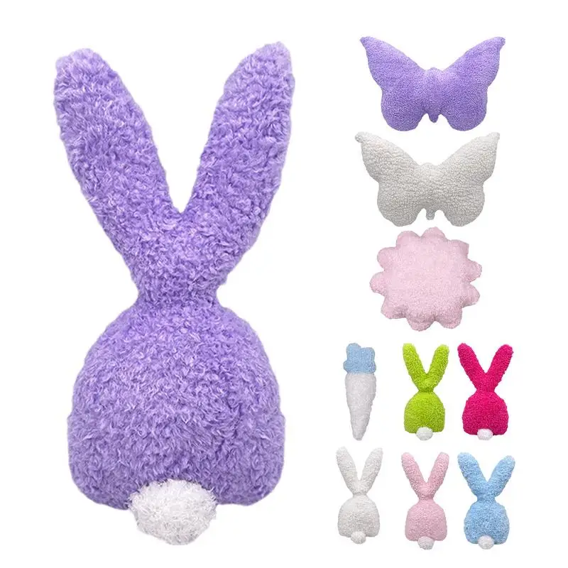 

Плюшевая подушка в виде кролика, милый кролик, мультяшный кролик, игрушки, мягкие игрушки-животные для детей, мягкая подушка в виде кролика, подарки, детская игрушка