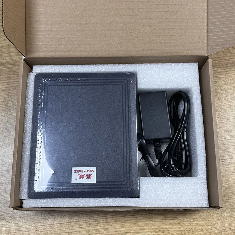 AM 58KHz soft label Deactivator, Dark Grey ABS material anti-theft system degausser AC 110-240V 50-60Hz EAS system