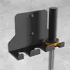 Barbell Holder Vertical Home Gym Bar Holder Gym Bar Holder Wall-Mounted Space-Saving Powder Coated Holder For Durability For 6