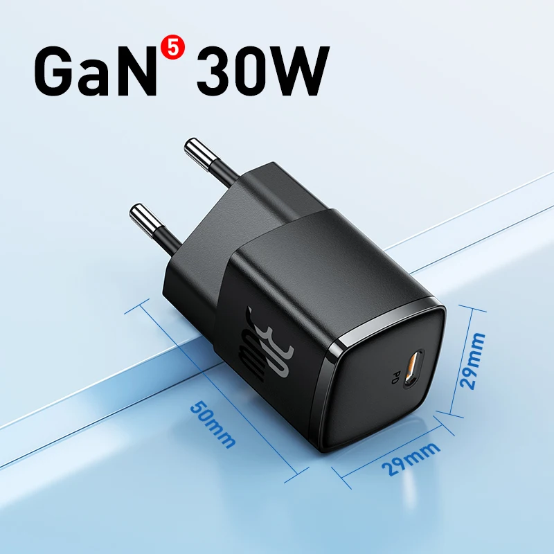 EU Plug Black