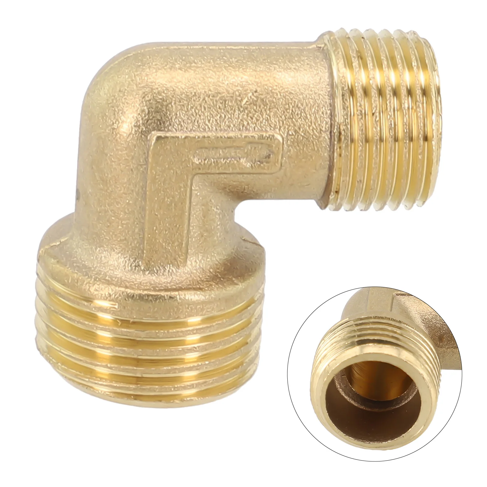 

High Performance 90 Degree Elbow Coupler for Air Compressor Fittings Brass 20 5*16 5mm Male Thread Check Valve