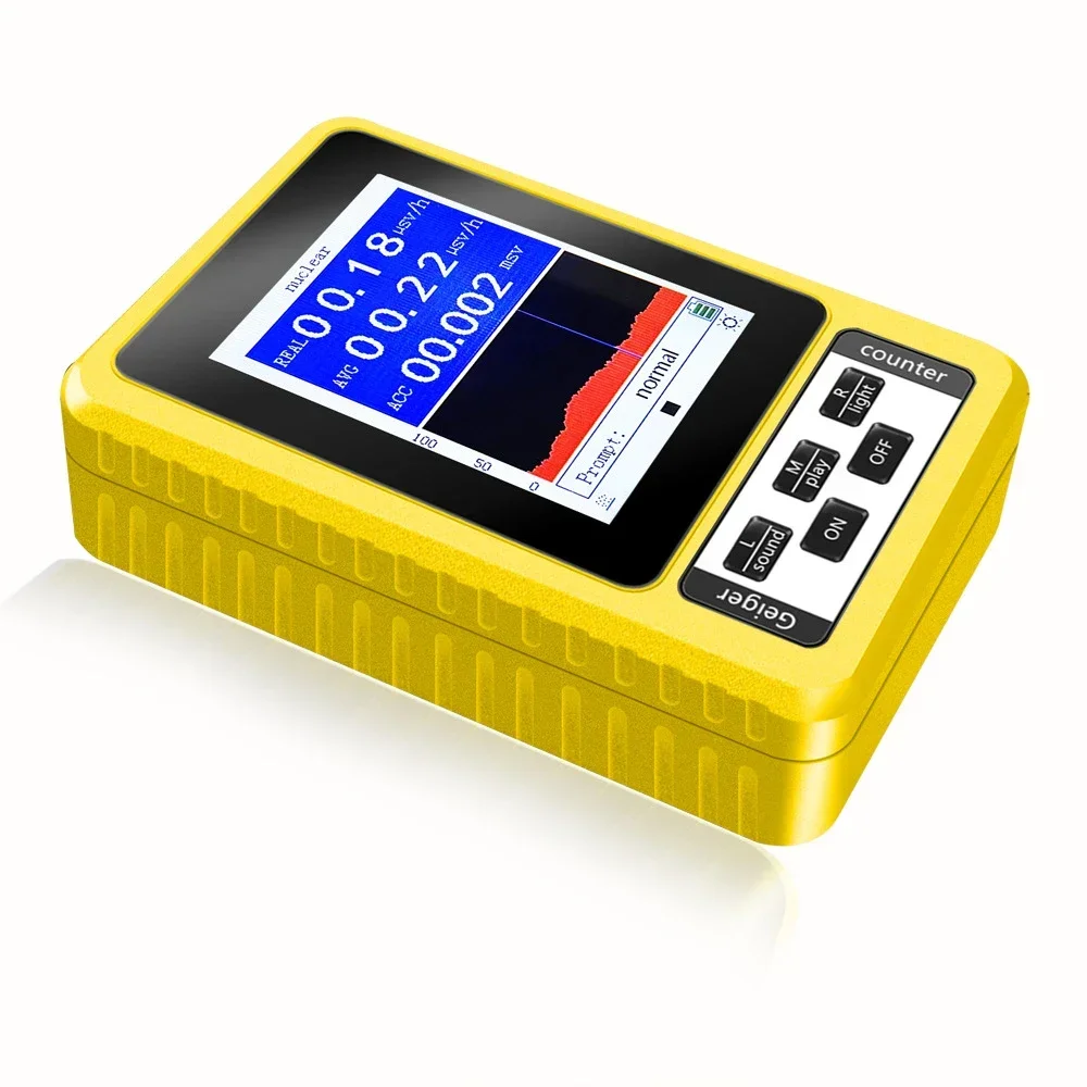 Radiation Detector Geiger Counter XR-3Pro Nucleaire Radiation Detector 2-In-1 Emf Tester Geigerteller Kleur Scherm Persoonlijke Dosimeter Marmer detectoren XR-3