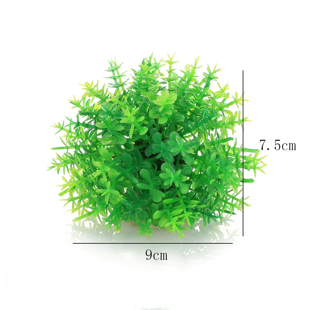 Artificial Aquarium Grass Decor - Underwater Decorative Landscape Plant Ornament
