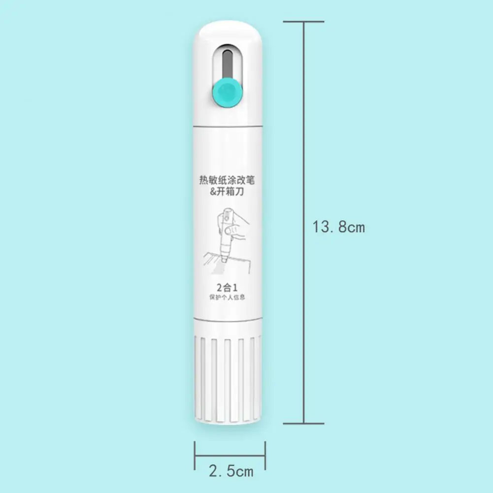 실용적인 교정 유체 펜, 빠른 건조, 편안한 그립 제거, 주요 데이터 교정 유체