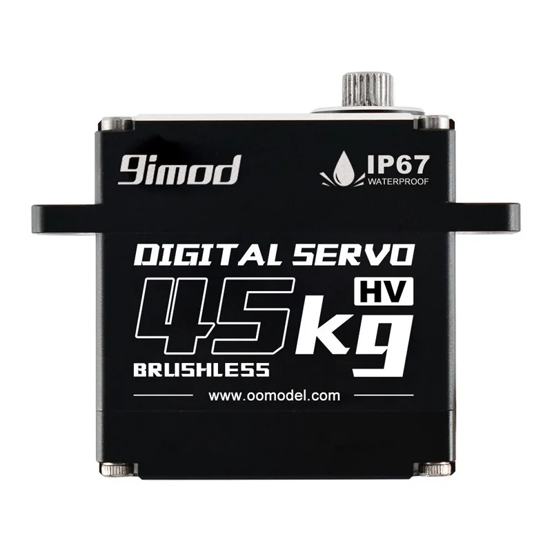 HOT 9imod 25KG 35KG 45KG Metal Gear Brushless Digital High Voltage Waterproof Servo For 1/8 1/10 Remote Control Car 5