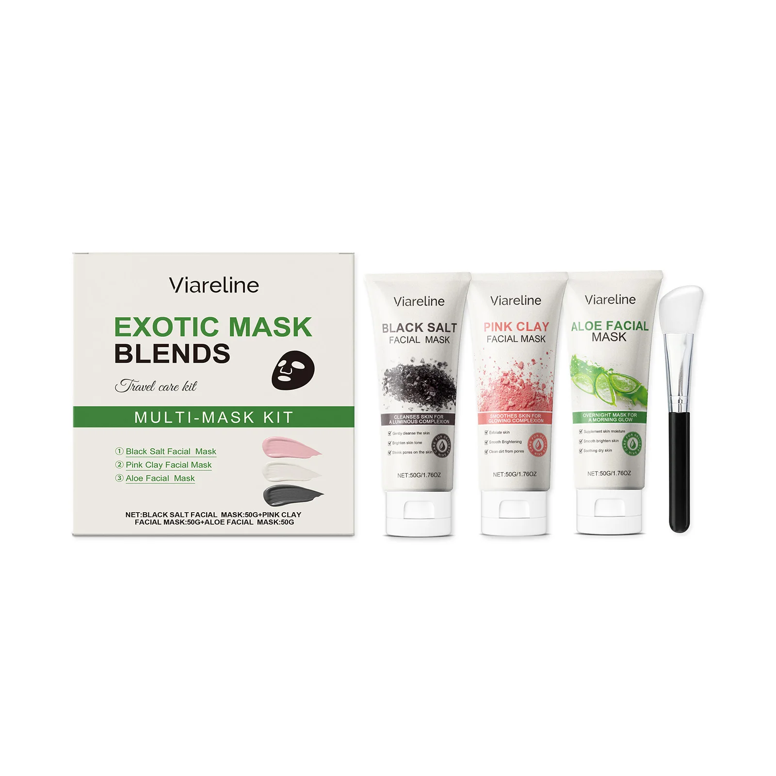 Revitalizing Facial Mask Set: Deeply Hydrate & Soften Dry Skin