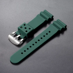 Water - Resistant Silicone Watchband Strap - 22mm (Green)
