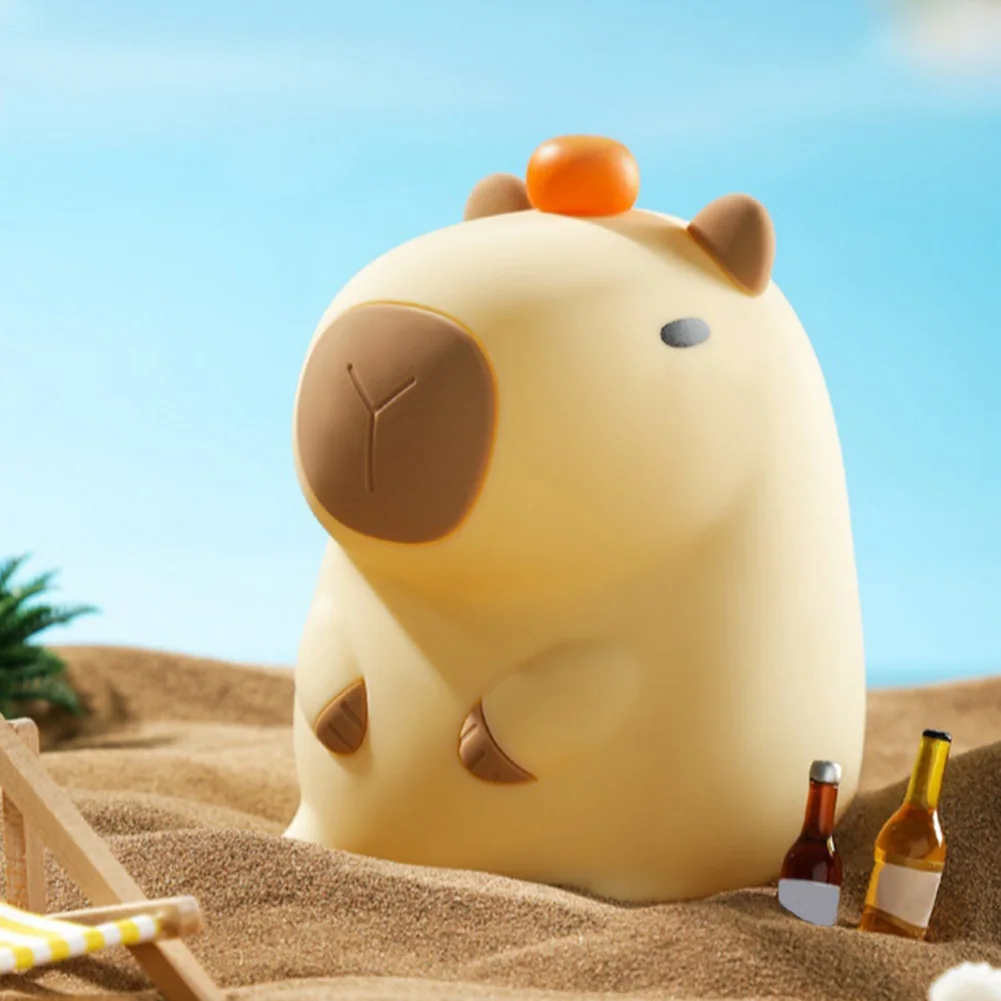 Capybara USB Rechargeable Night Light for Children's Room led night light night light led night lamp