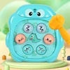 Frog/Dinosaur/Duck Baby Toy Montessori Learning Game Educational Puzzle Gift for 12 24 Months Toddler Boy/Girl with Hammer 5