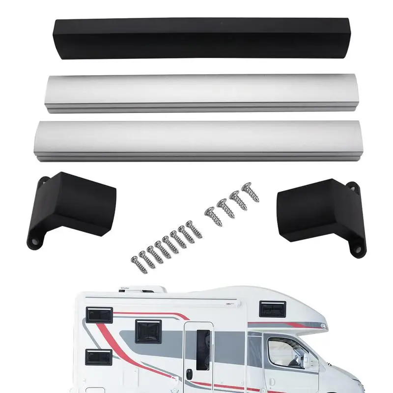 

RV sand door handle Camper Door Handle RC Screen Door Bar Non-Slip Grip RV Screen Door Parts for Motorhomes Campers Trailers