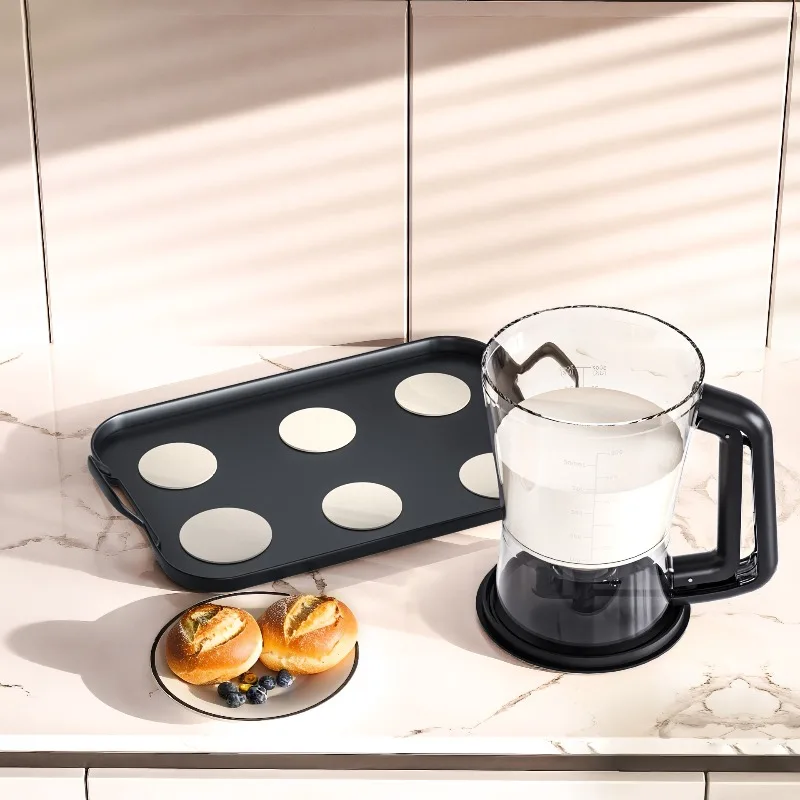 New Batter Dispenser with Measuring Cup - Precision Pouring Funnel for Cupcakes & Muffins, Easy-Squeeze Handheld Baking Tool