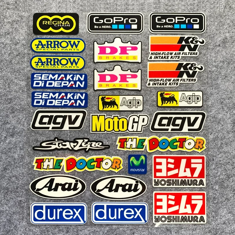 Reflective stickers Decals Motorcycle accessories For HONDA SUZUKI KAWASAKI BAJAJ