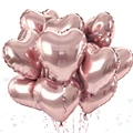 Metallic rose gold