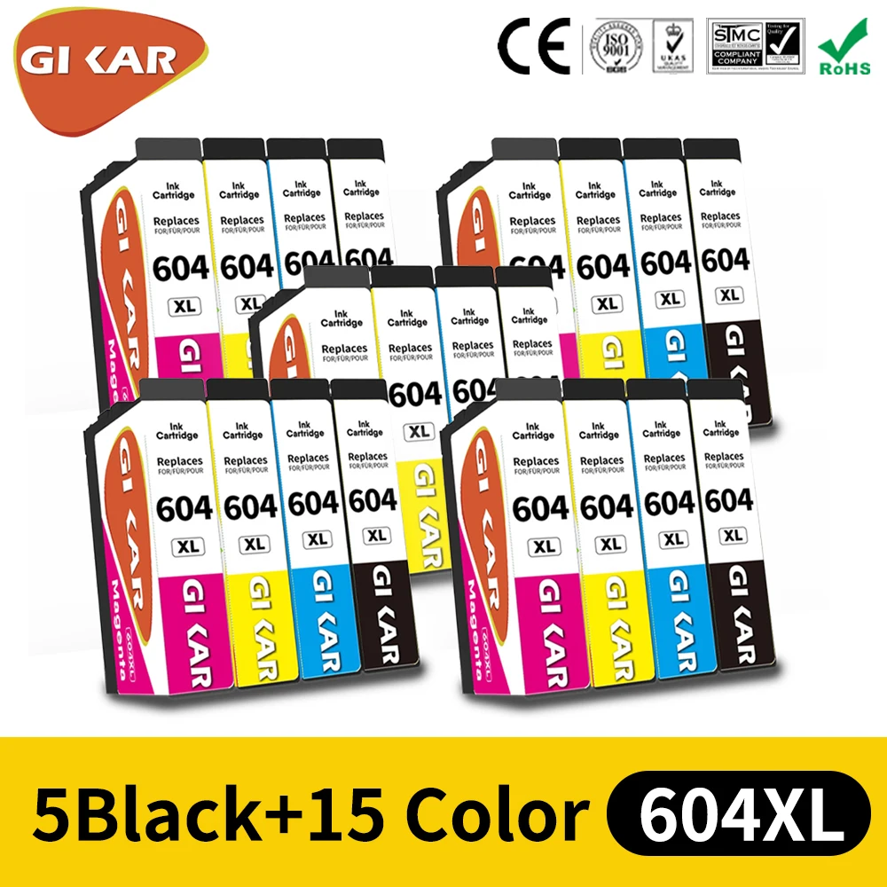 Замена GIKAR для картриджей EPSON 604XL 604