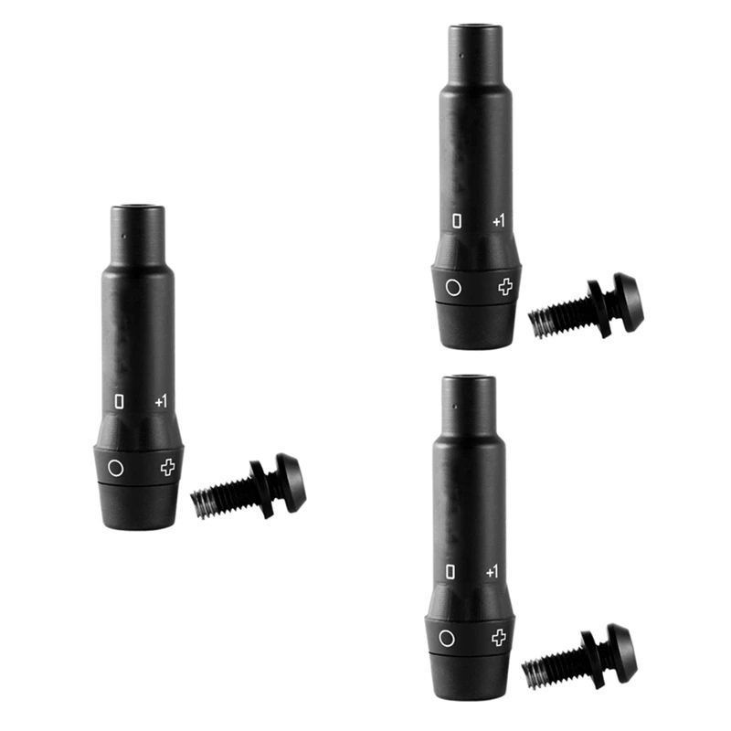 

3X Golf Shaft Adapter Sleeve Tip Right Hand For G35 G400 Driver And Wood Golf Club Replacement,0.350