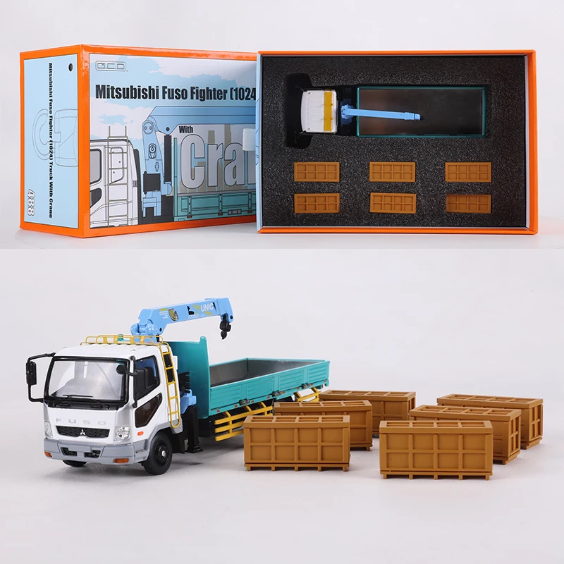 GCD】1/64FUSO FIGHTER1024トラックUNICクレーン付 GCD 1/64FUSO