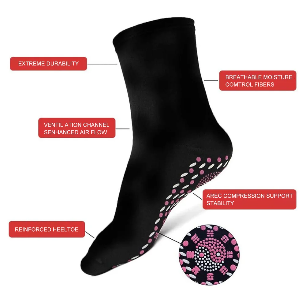 Winter Warm Socks Self Heating Socks Men Women Outdoor Sports Heated Massage Foot Warmer Fishing Camping Skiing thermal socks
