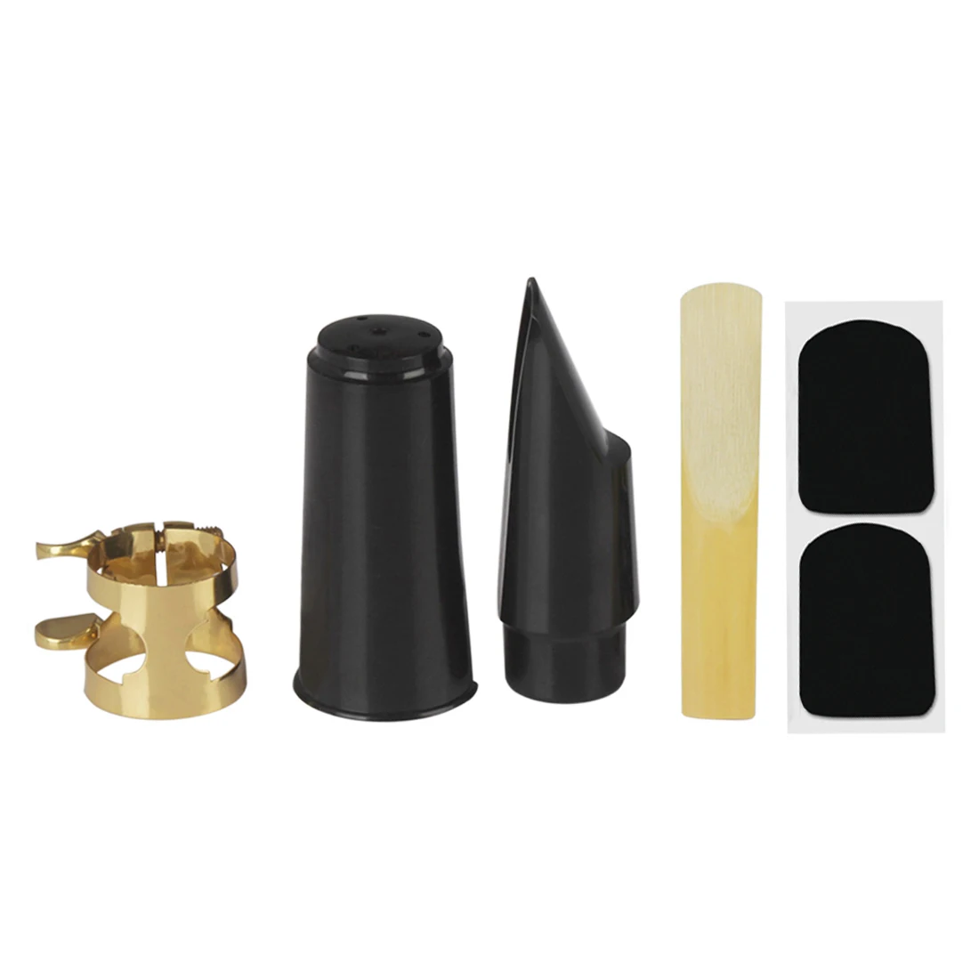 Saxophone Mouthpiece IRIN Alto Tenor Soprano ABS Sax Mouthpiece Cap Metal Buckle Reed Woodwind Instrument Accessories