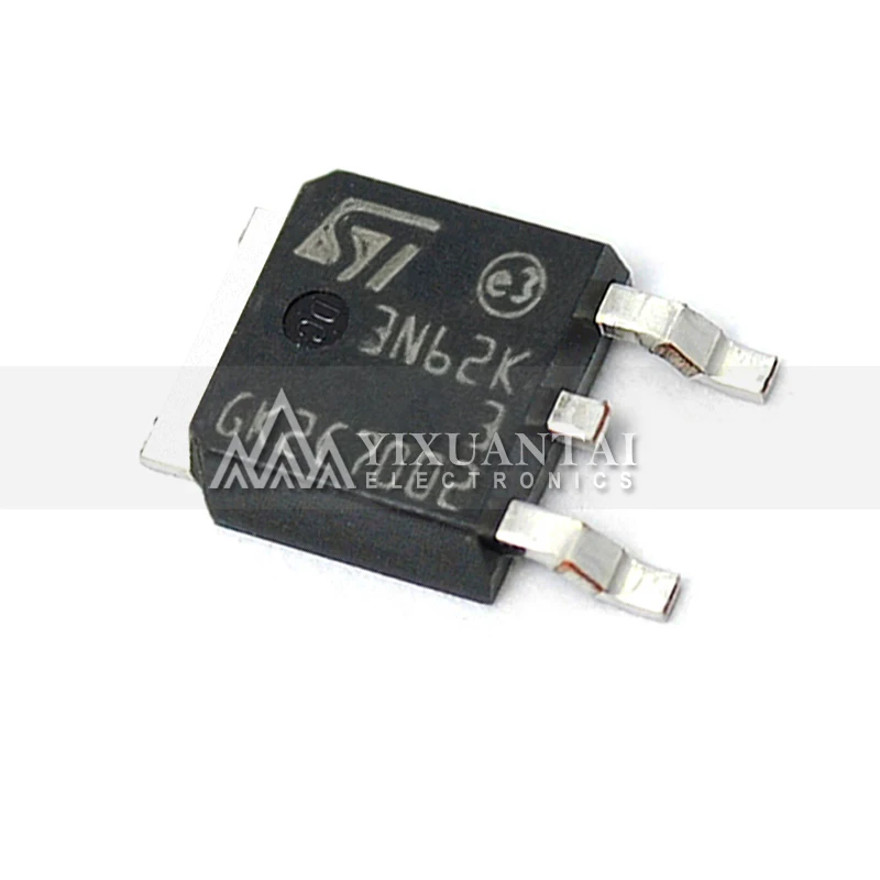 

10pcs/lot New Original STD3N62K3 TD3N62K3 D3N62K3 STD3N62K3 3N62K3 TO252