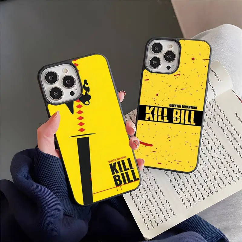 Kill Bill Movie Phone Case Silicone Pc + Tpu Per Iphone 13 Mini Pro Max 11 12 6S 7 8 Plus X Xs Max Per Iphone Xr Hards
