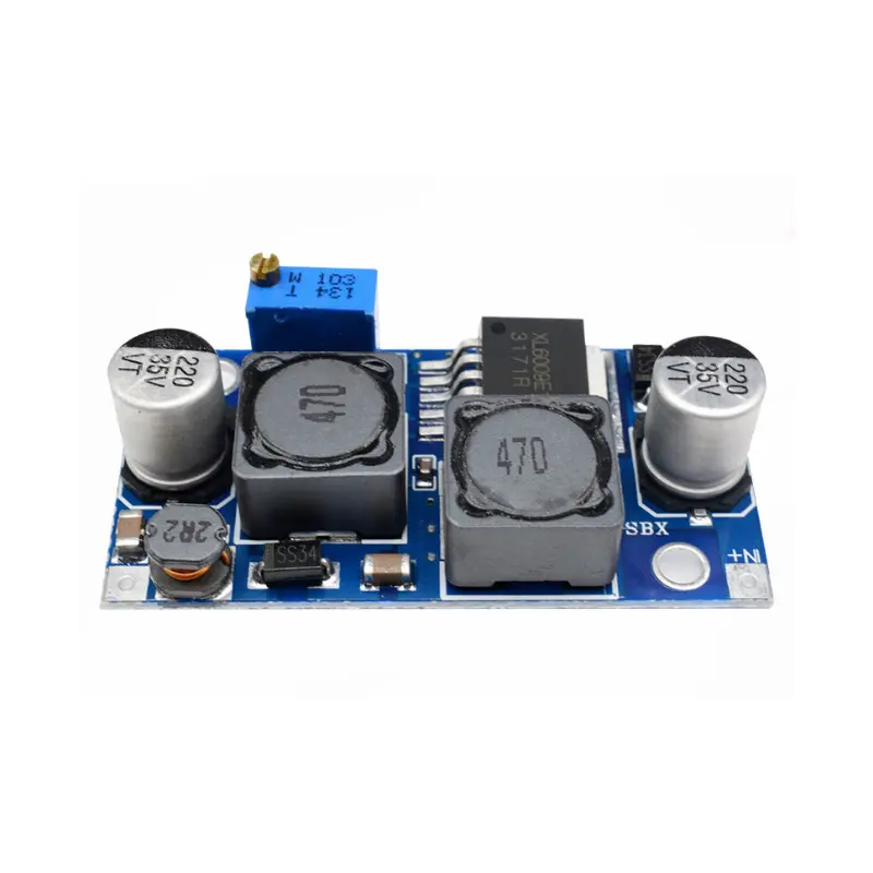 XL6009 Boost Buck Converter Module 3A 1.25-35V Adjustable Step Up Down for Arduino Raspberry Pi Solar Power Supply DIY Lab BMS image 1