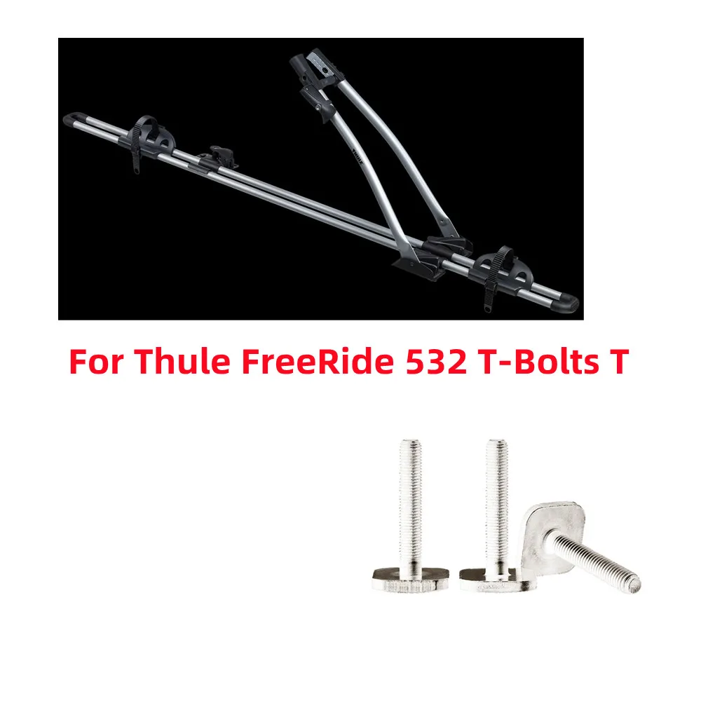 3PcsForThuleFreeRide532TBoltsTTrackRoofMountCycleCarrierAutomobilesParts