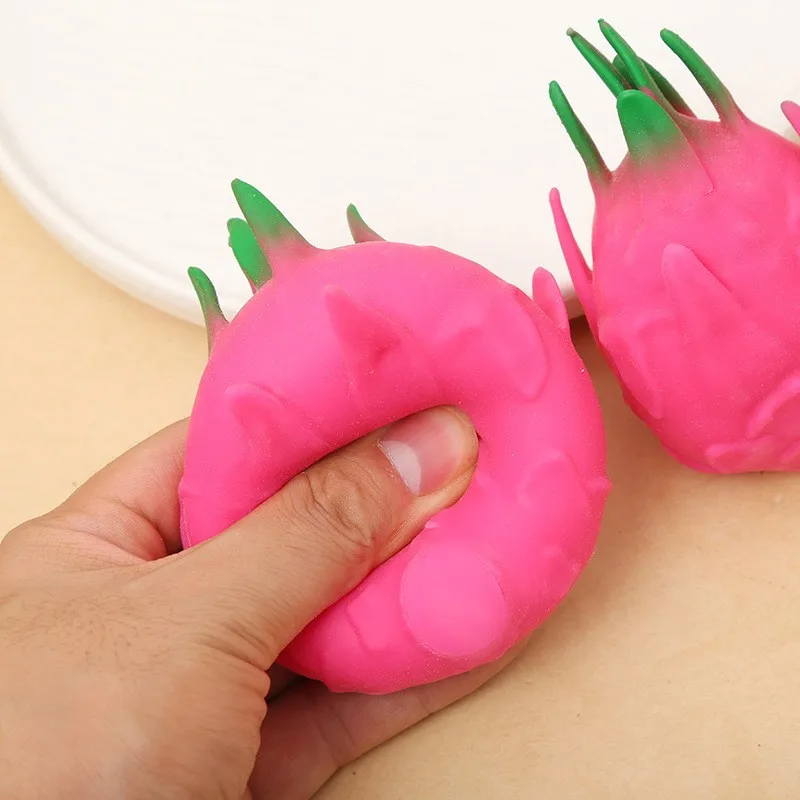 14 Styles Squishy Toys Bread/Butter/Cheese/Fruits Fidget Toys Slow Rebound Anxiety Relief Decompression Toys Stress Ball Gifts - 6