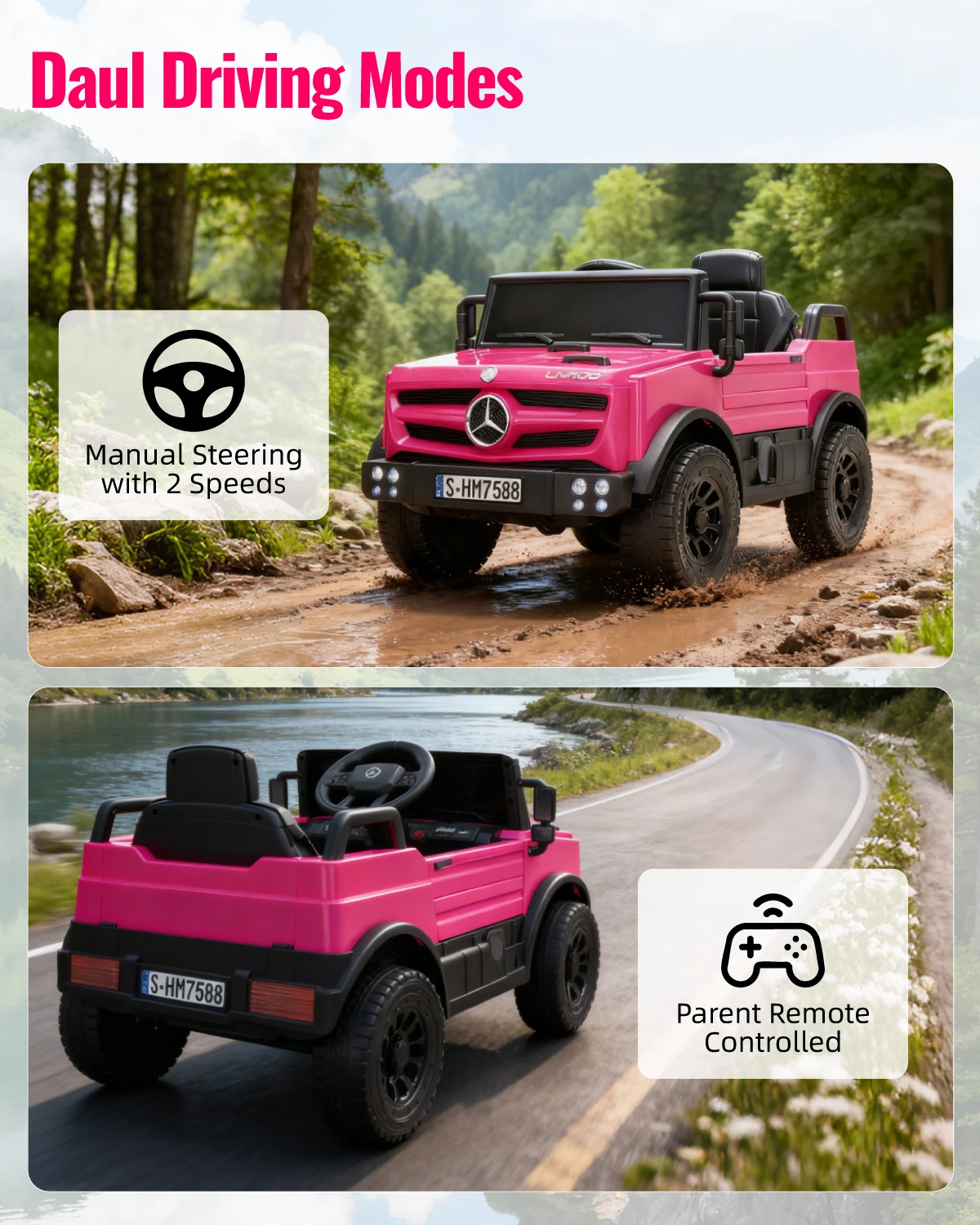 Unimog Ride-On 3