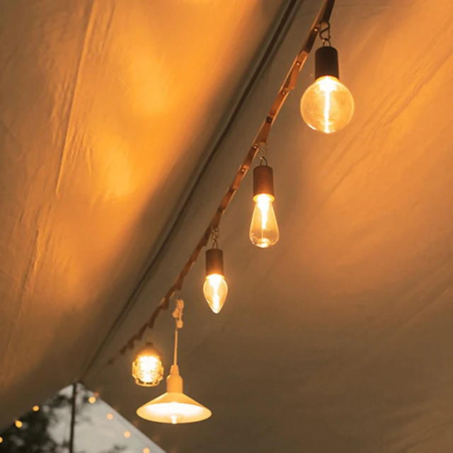 8/10MOUTDOOR WATERPROOF PORTABLE Stowable String Light, Camping String  Lights UK £14.87 - PicClick UK