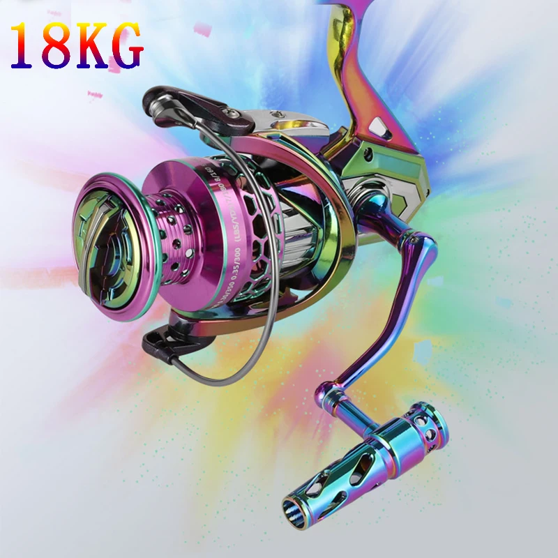 2022Sea Fishing Spinning Reel Strengthen 18KG Max Drag 18+1BB