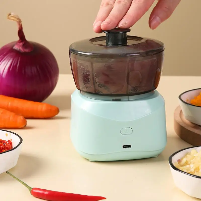 

Mini Electric Meat Grinder USB Garlic Chopper Food Masher Machine Durable Portable Vegetable Crusher Kitchen Accessories