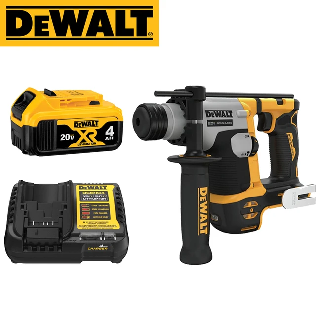 최대 효율과 내구성을 갖춘 DEWALT 브러시리스 무선 해머 드릴