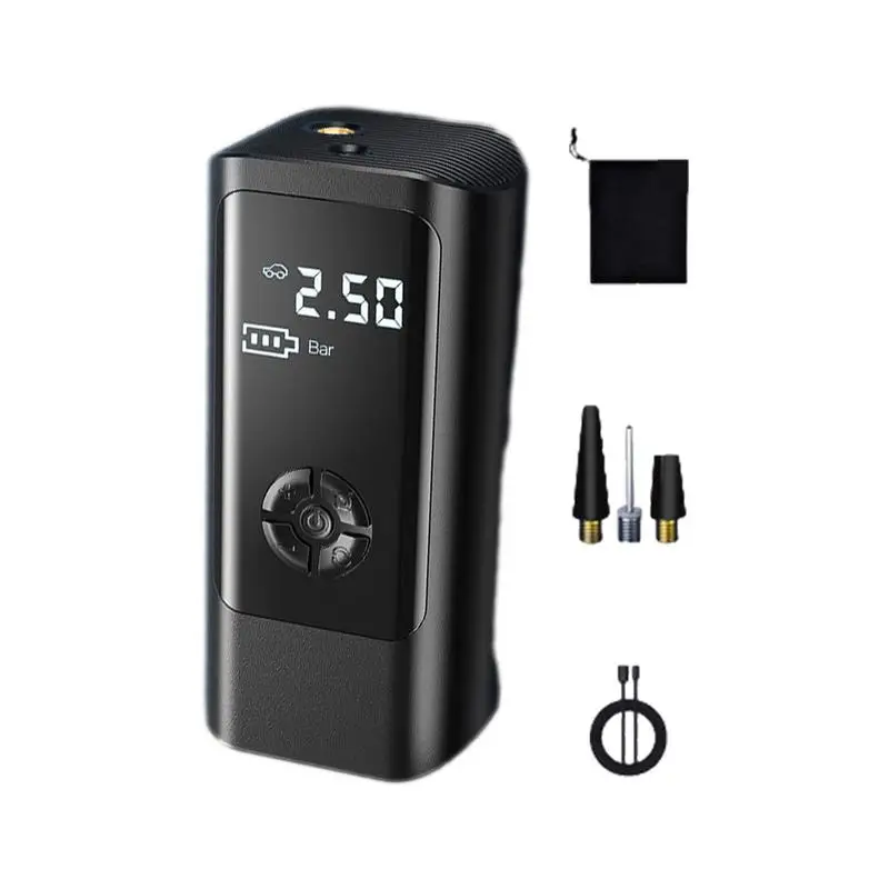 

Small Air Compressor Small Bike Pump Universal Electric Inflation Pump Multiplication Car Fast Air Tire Pump Portable Tire