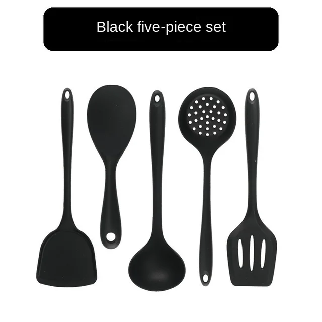 32.6cm Home Cooking Utensils Silicone Spatulas Beef Meat Egg Kitchen  Scraper Pizza Shovel Non-stick Turners Food Lifters - AliExpress