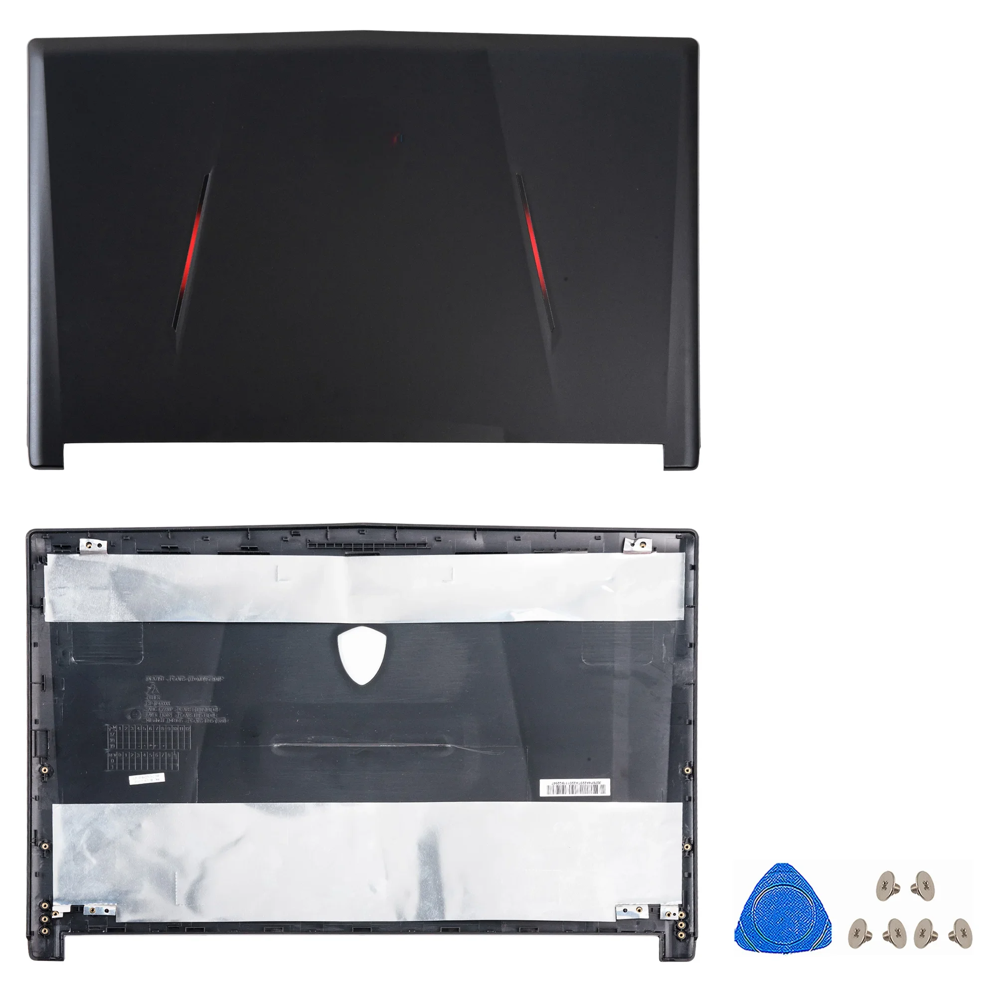 GL63 8SC/8RB/8RCS 9SC MS-16P7 MS-16P4 MS-16P5 LCD 뒷면 커버 베젤 대문자 하단 케이스 교체 용 노트북 부품