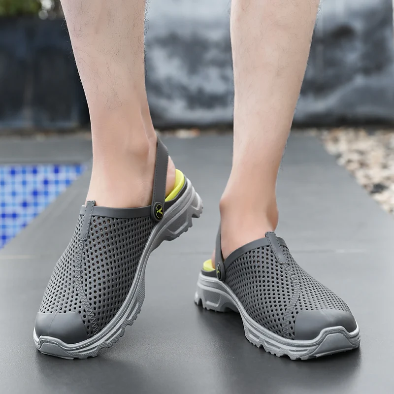

2023 Original Classic SlipOn Garden Clog Shoes Men Quick Drying Summer Beach Slipper Breathable Outdoor Sandals Platform shoes