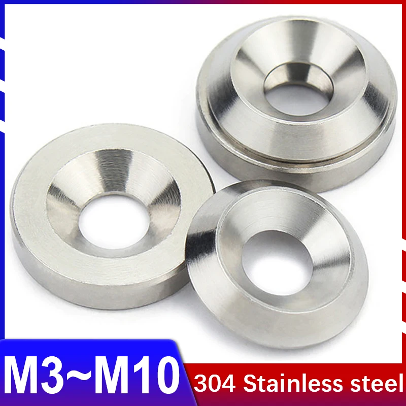 Stainless Steel Countersunk Washer Suzhou Stainless Fasteners Nut Washer With Concave Convex