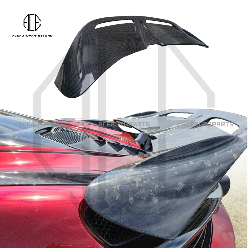Ala Posteriore M Style Dry Spoiler In Fibra Di Carbonio Wing Per Mclaren 720S Mso Kit Corpo Diffusore Spoiler Ala Posteriore