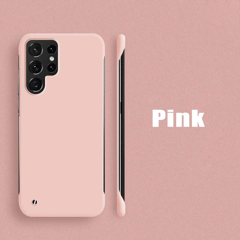 Ultra Slim Frameless Matte Hard Phone Cover