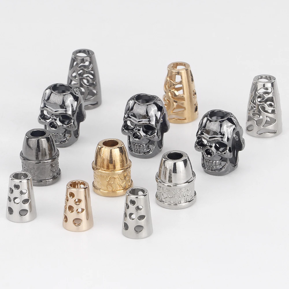 Tapones De Campana Para Cordones - 20 Unidades, Metal Plateado, Para Mochilas, Ropa, Bolsos