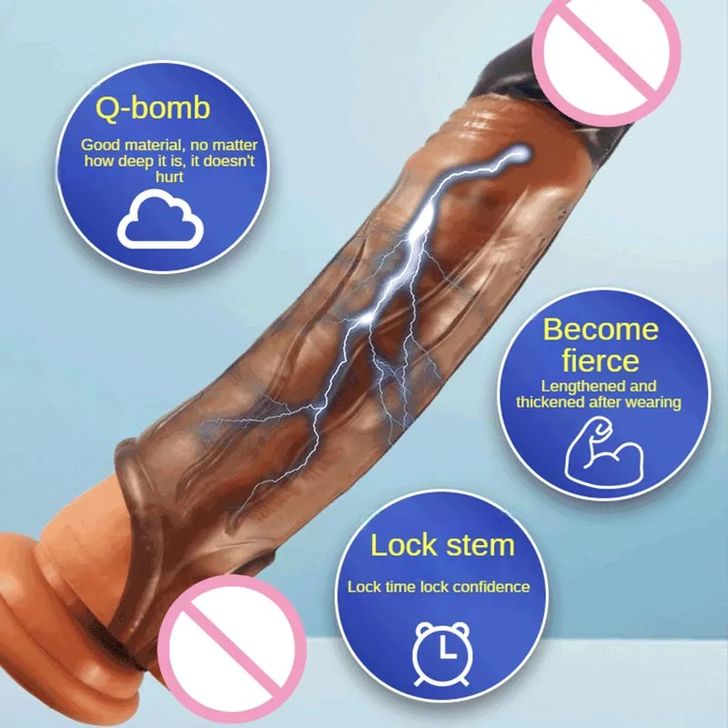 Reusable Silicone Penis Extender
