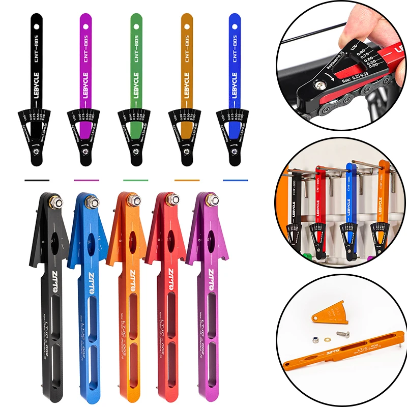 Mountain Bike Chain Measuring Ruler Wear Indicator Road Bike Chain